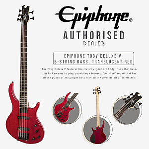 Epiphone Toby Deluxe V 5-String Bass Guitar